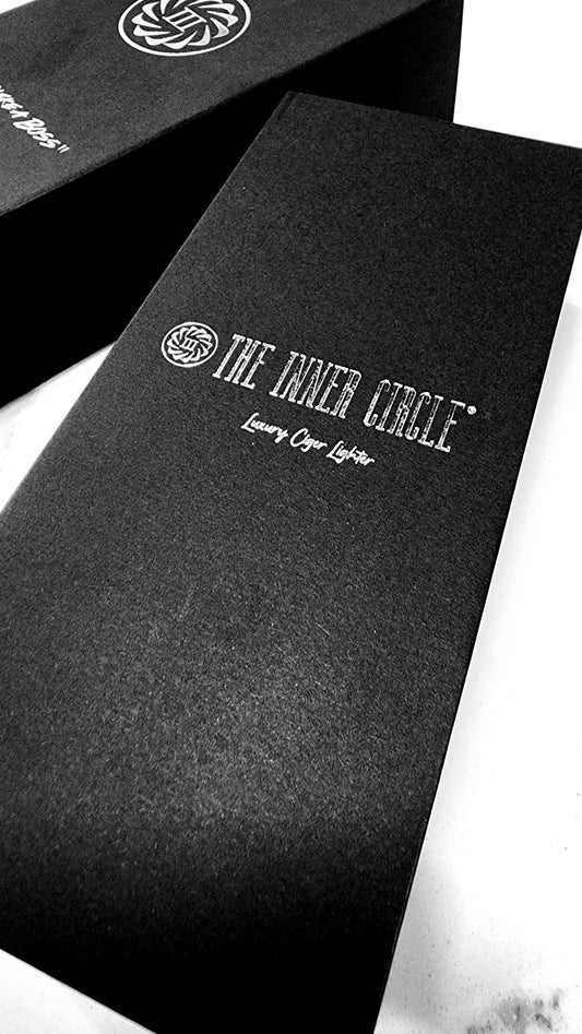 INNER CIRCLE LUXURY CIGAR LIGHTER (Free crystal ashtray limited time)