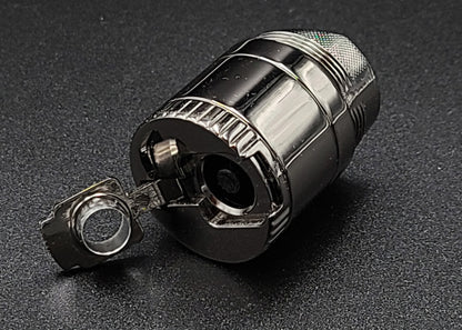 LUXURY CIGAR LIGHTER w/ ( free crystal ashtray )